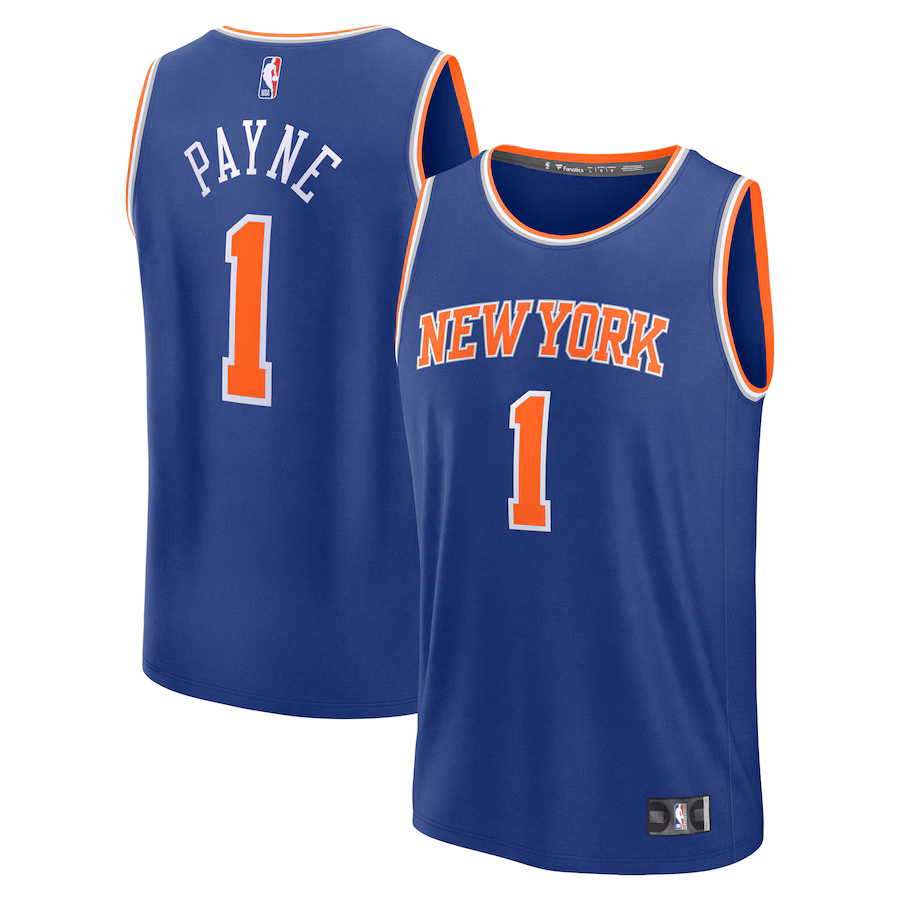 Men's New York Knicks Cameron Payne Fanatics Blue Fast Break Replica Player Jersey - Icon Edition - Ujersey Shop