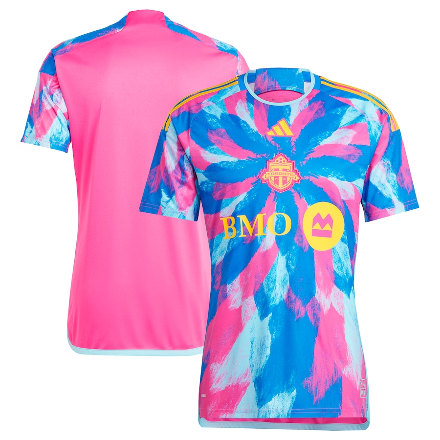 Men's Toronto FC  adidas Pink 2023 The Energy Kit Replica Jersey - Ujersey Shop