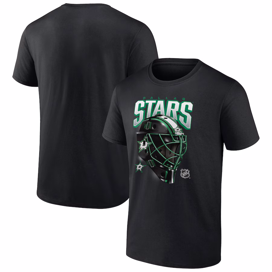 Men's Dallas Stars Fanatics Black Penalty Box T-Shirt - Ujersey Shop