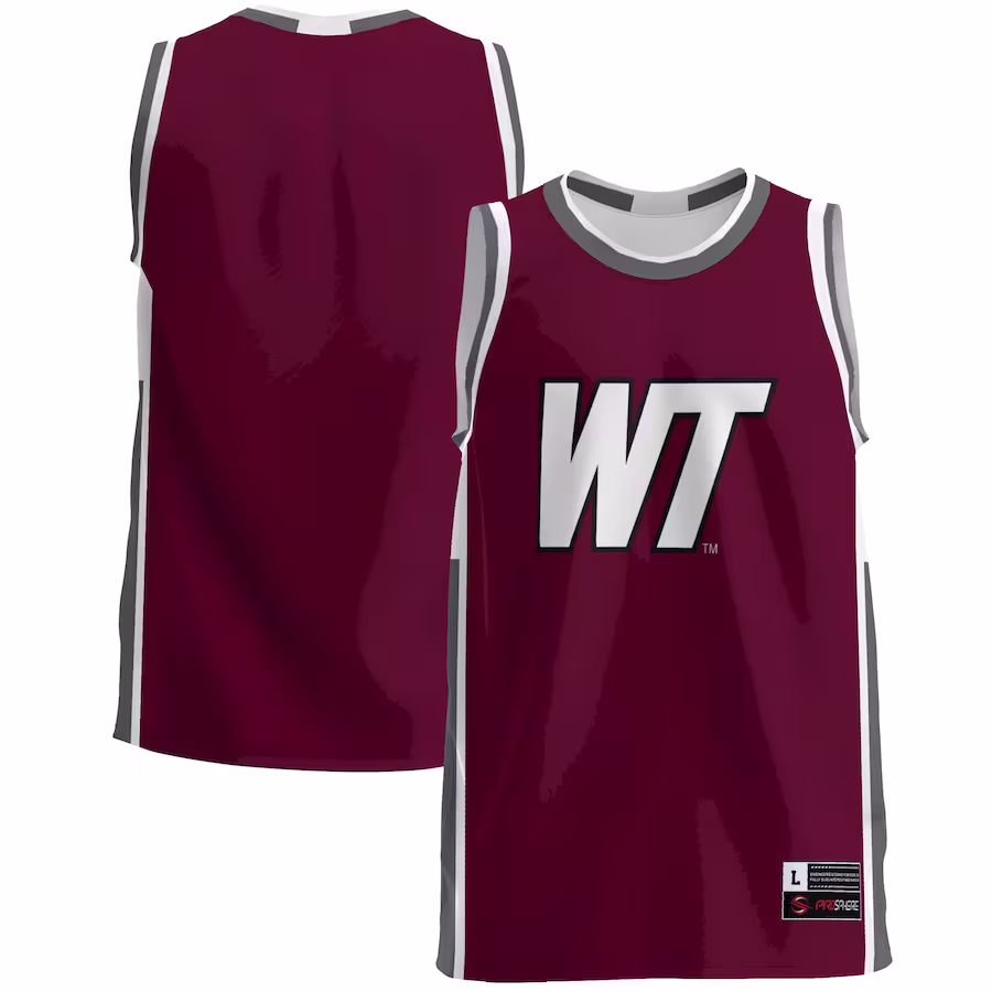 West Texas A&M Buffaloes GameDay Greats  Lightweight Basketball Jersey - Maroon - Ujersey Shop