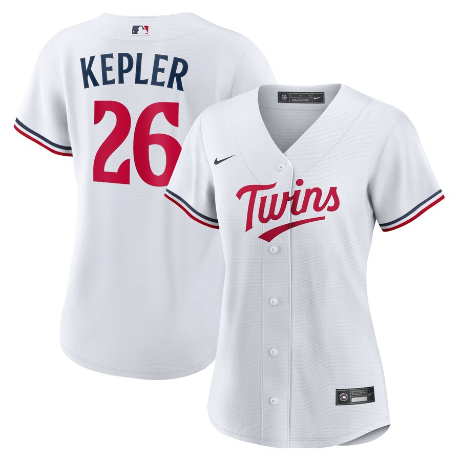 Women's Minnesota Twins Max Kepler Nike White Home Replica Player Jersey - Ujersey Shop