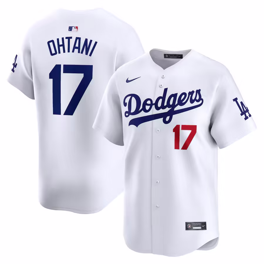 Dodgers Shohei Ohtani Home Ujersey