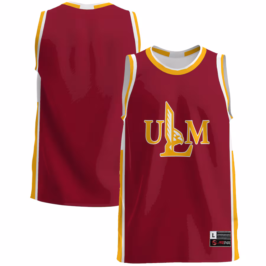 Men's GameDay Greats  Maroon ULM Warhawks  Lightweight Basketball Jersey