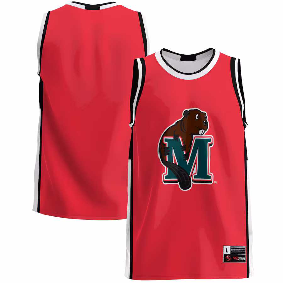 Men's GameDay Greats  Red Minot State Beavers  Lightweight Basketball Jersey