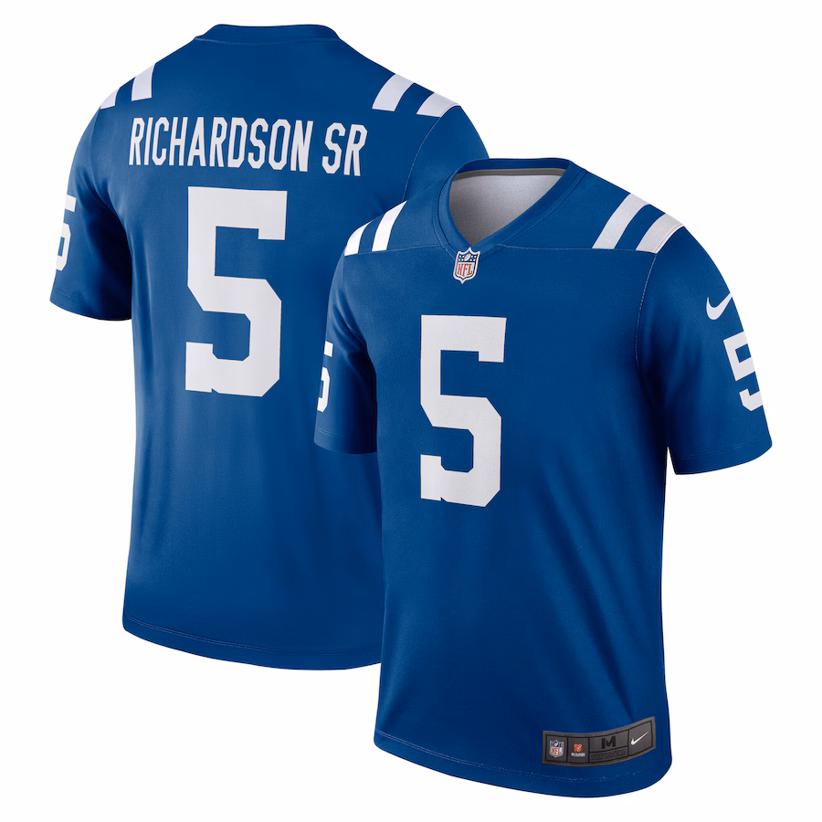 Men's Indianapolis Colts Anthony Richardson Sr. Nike Royal Team Legend Jersey