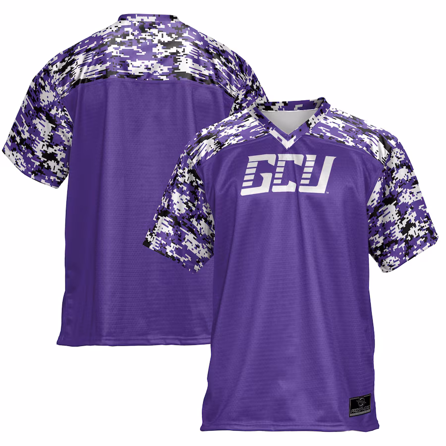 Grand Canyon Antelopes ProSphere  Camo Football Jersey - Purple