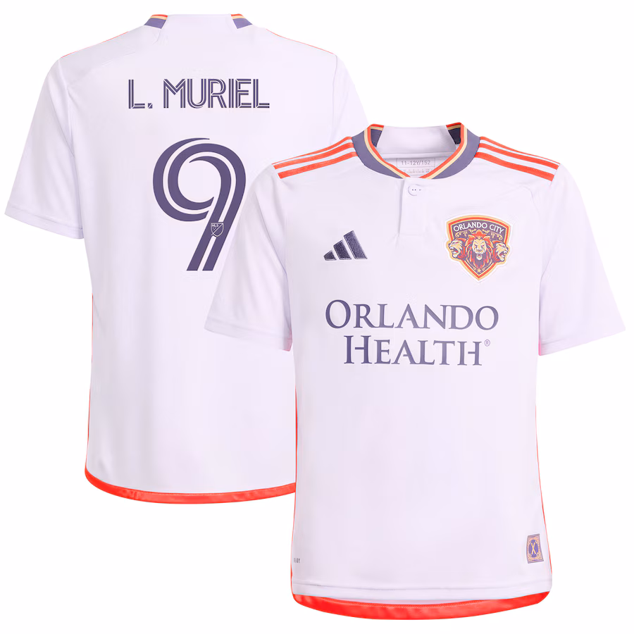 Youth Orlando City SC Luis Muriel adidas Purple 2024 Legacy Kit Replica Player Jersey