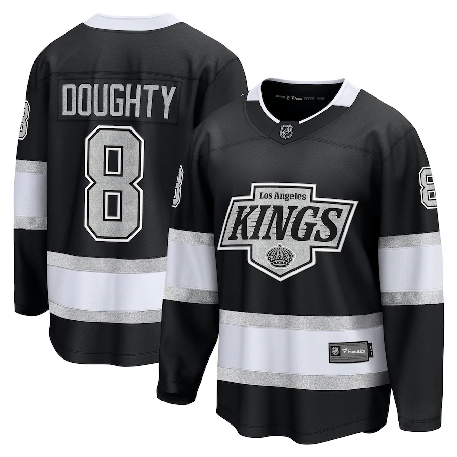Men's Los Angeles Kings Drew Doughty Fanatics Black Home Premier Breakaway Player Jersey