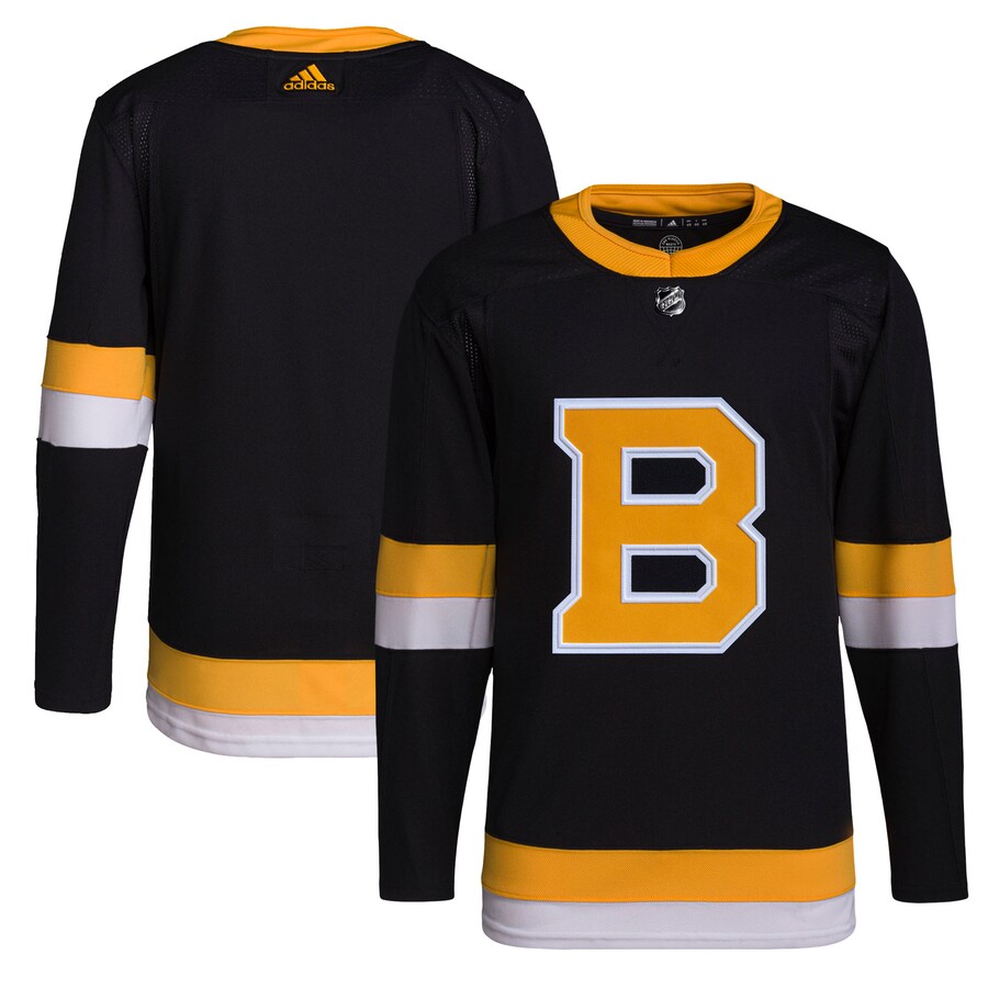 Men's Boston Bruins adidas Black Alternate Primegreen Authentic Pro Jersey