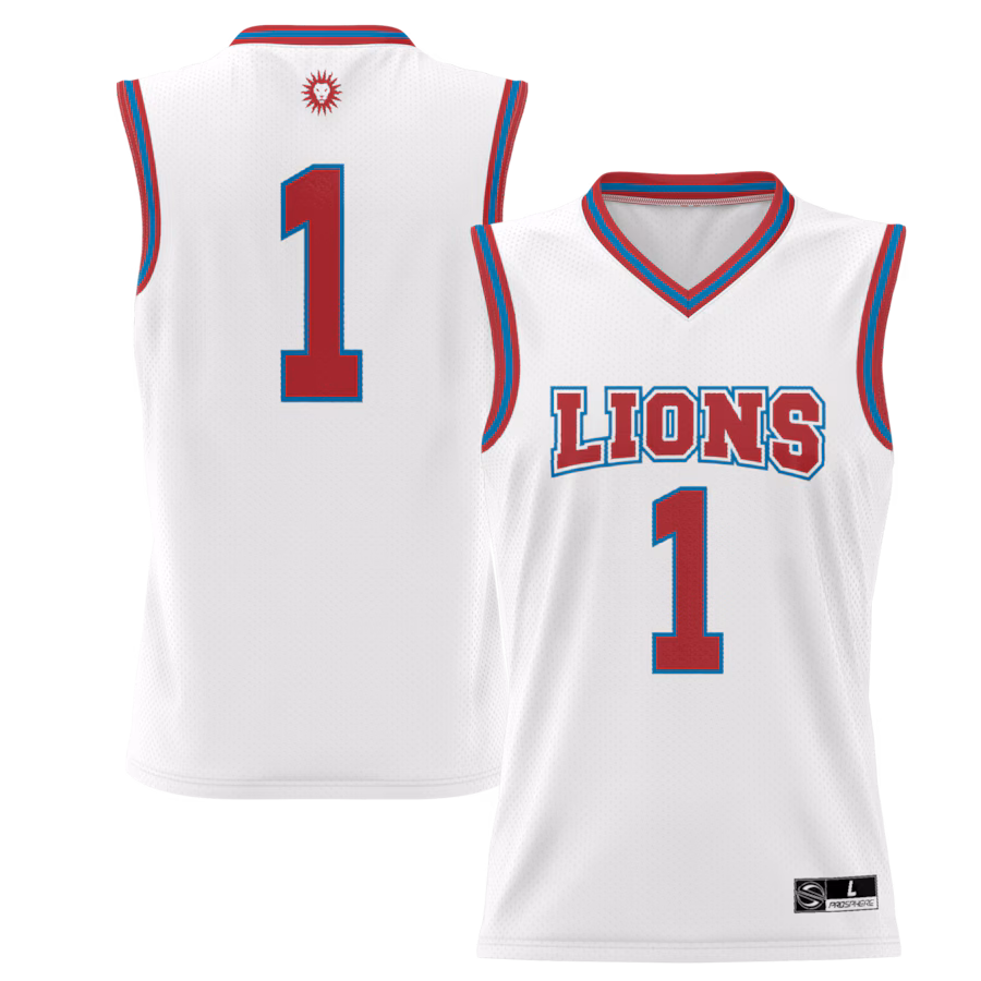 Men's GameDay Greats #1 White Loyola Marymount Lions Lightweight Basketball Jersey