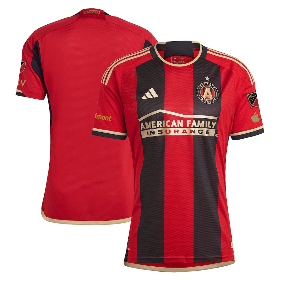 Men's Atlanta United FC adidas Black 2023 The 17s' Kit Authentic Jersey