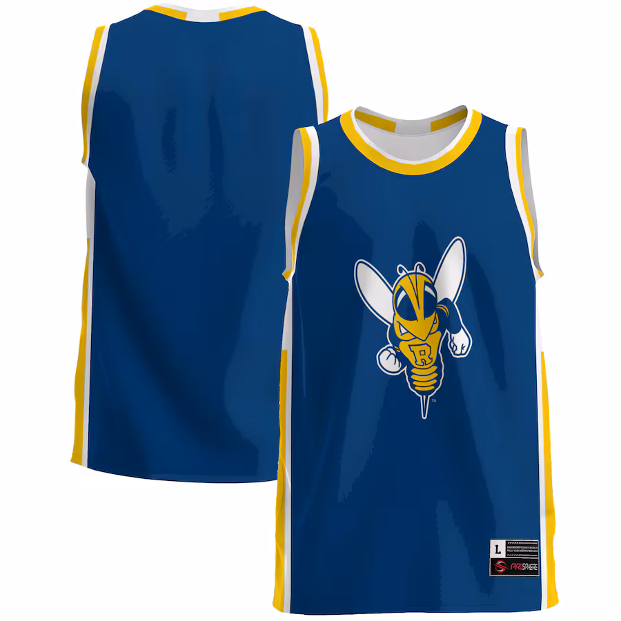Men's GameDay Greats  Blue Rochester Yellow Jackets  Lightweight Basketball Jersey