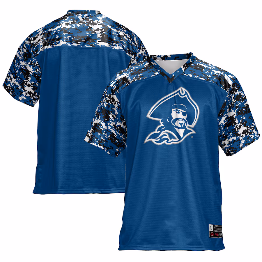 Men's GameDay Greats Blue Blinn College Buccaneers Football Jersey