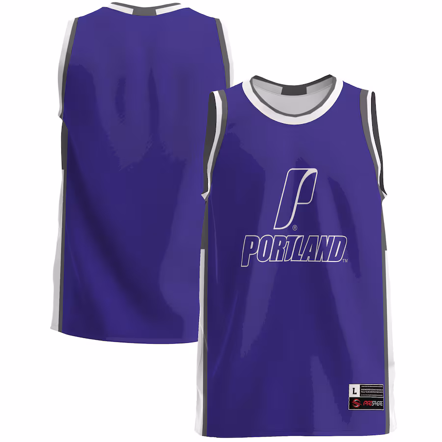 Men's GameDay Greats  Purple Portland Pilots  Lightweight Basketball Jersey
