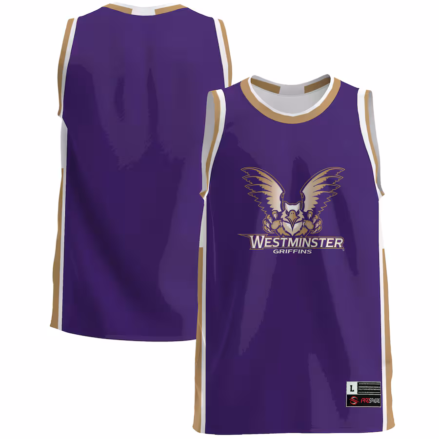 Men's GameDay Greats  Blue Westminster Griffins  Lightweight Basketball Jersey