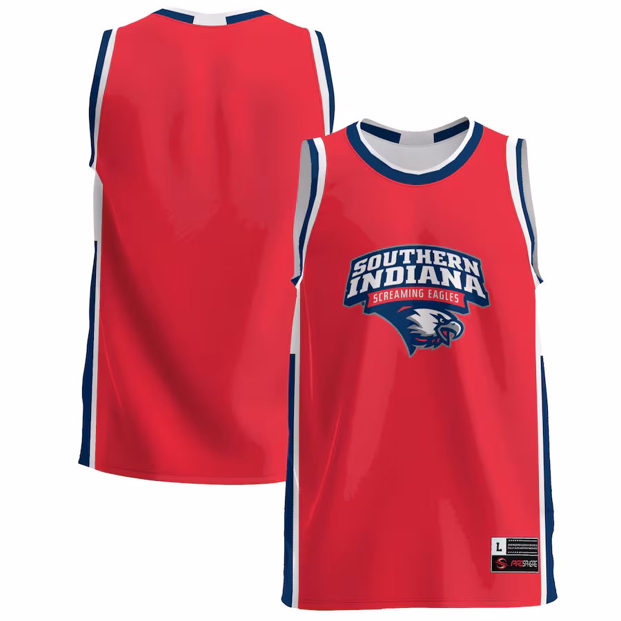 Men's GameDay Greats  Red Southern Indiana Screaming Eagles  Lightweight Basketball Jersey