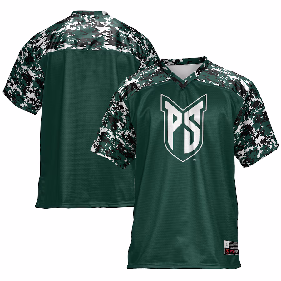 Men's GameDay Greats Green Portland State Vikings Football Jersey