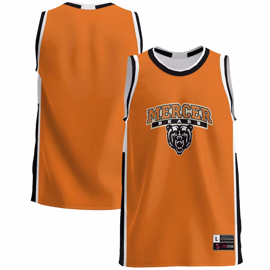 Mercer Bears GameDay Greats  Lightweight Basketball Jersey - Orange
