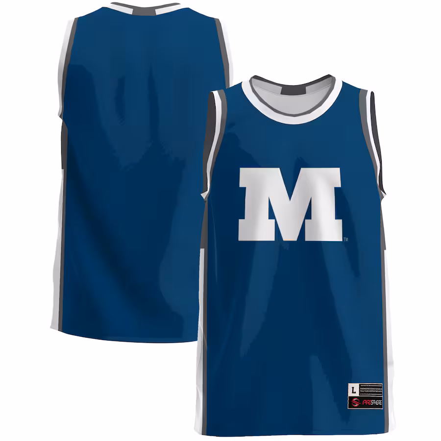 Men's GameDay Greats  Blue Millikin Big Blue  Lightweight Basketball Jersey