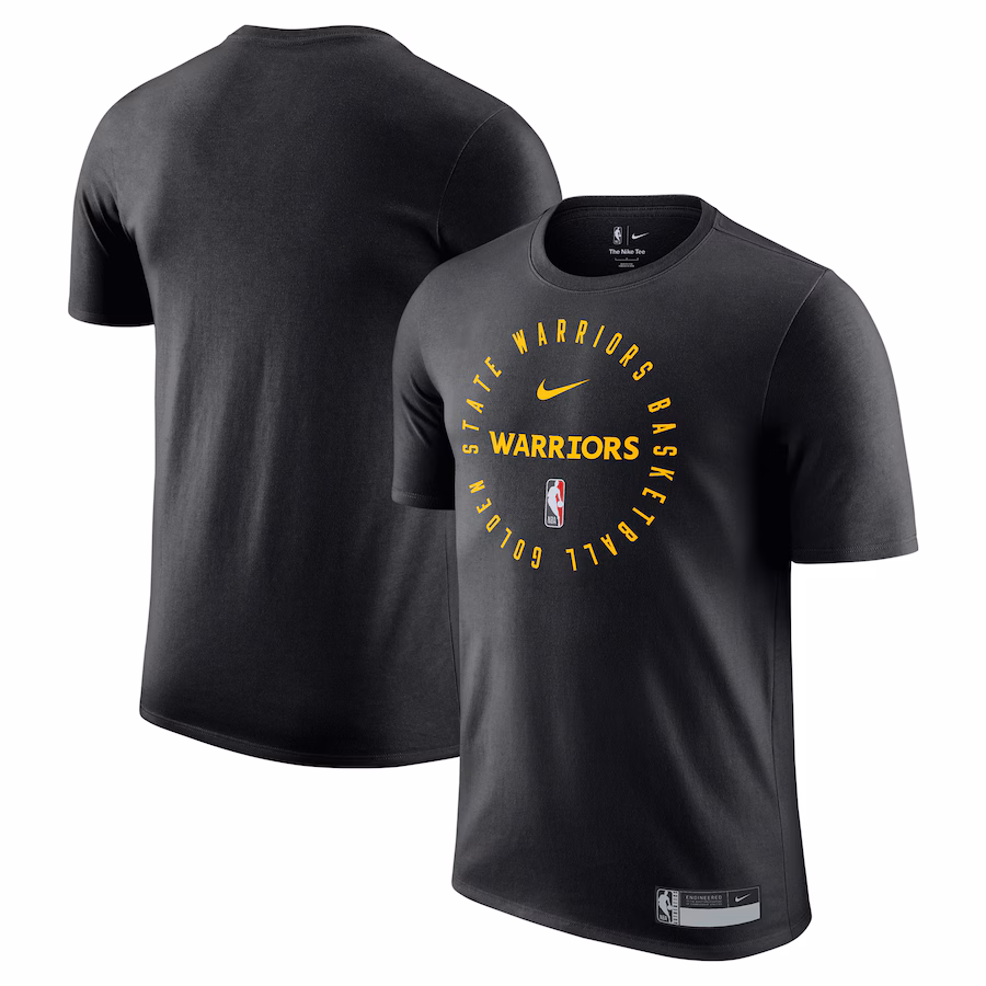 Men's Golden State Warriors Nike Black 2024/25 Legend On-Court Practice Performance T-Shirt