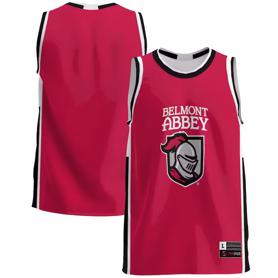 Belmont Abbey Crusaders GameDay Greats  Lightweight Basketball Jersey - Scarlet