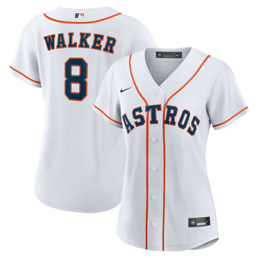 Women's Houston Astros Christian Walker Nike White Home 1.0 Replica Player Jersey