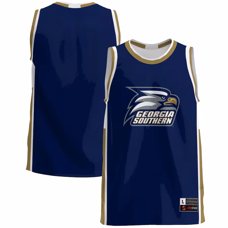 Men's GameDay Greats  Navy Georgia Southern Eagles  Lightweight Basketball Jersey