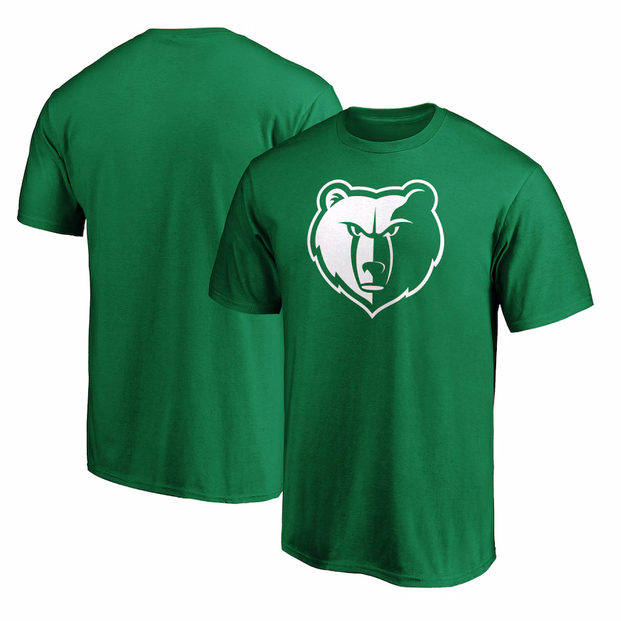 Men's Memphis Grizzlies Green St. Patrick's Day T-Shirt