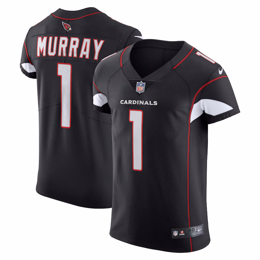 Men's Arizona Cardinals Kyler Murray Nike Black Alternate Vapor Elite Jersey