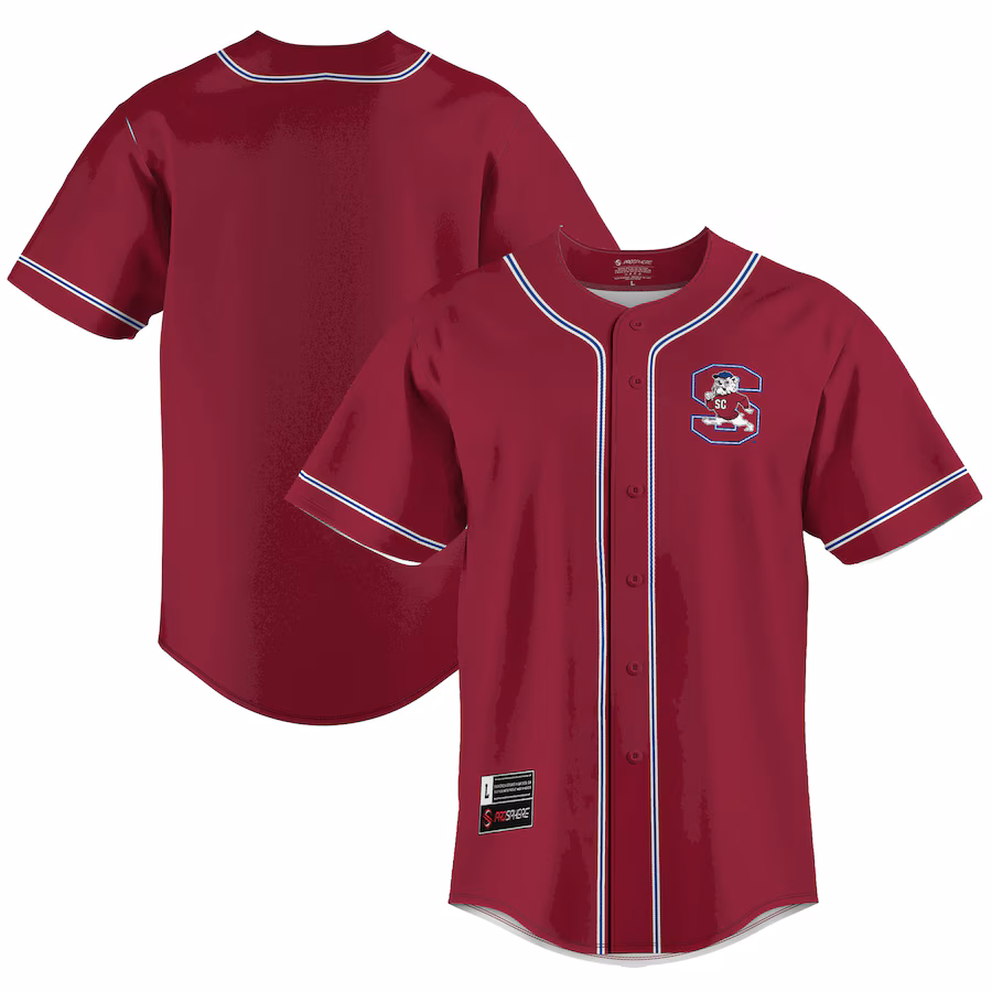 Men's GameDay Greats  Blue South Carolina State Bulldogs  Lightweight Baseball Jersey