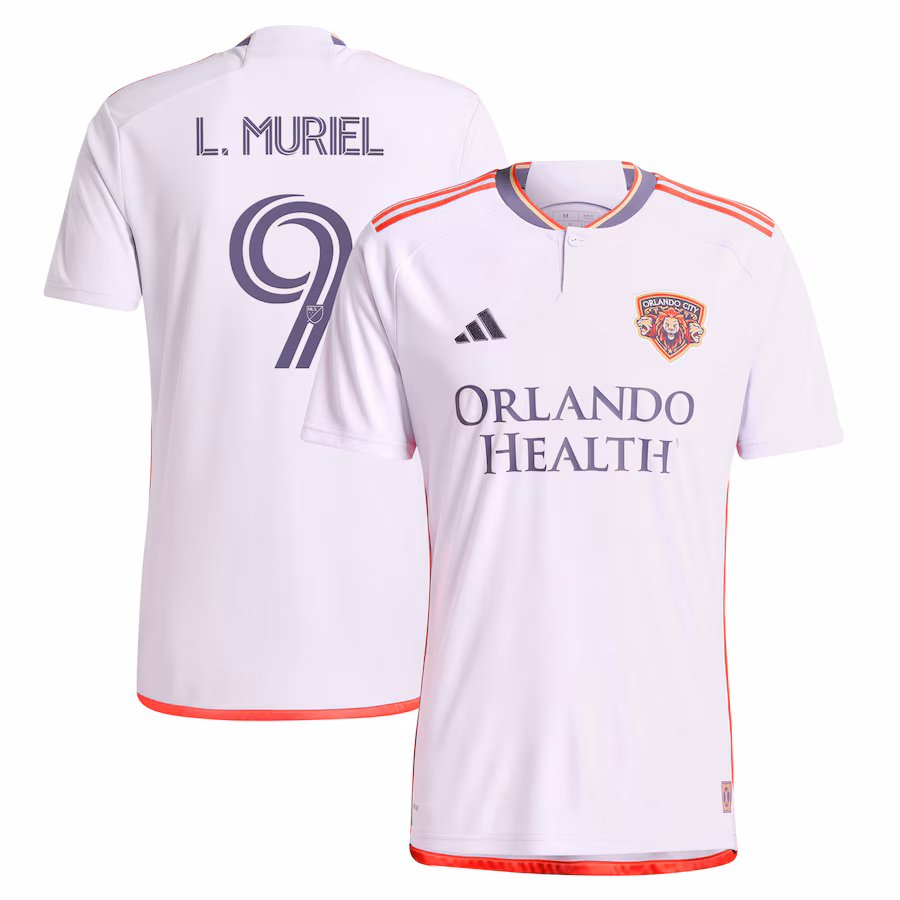 Men's Orlando City SC Luis Muriel adidas Purple 2024 Legacy Kit Replica Player Jersey