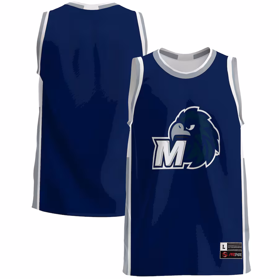 Men's GameDay Greats  Blue Monmouth Hawks  Lightweight Basketball Jersey