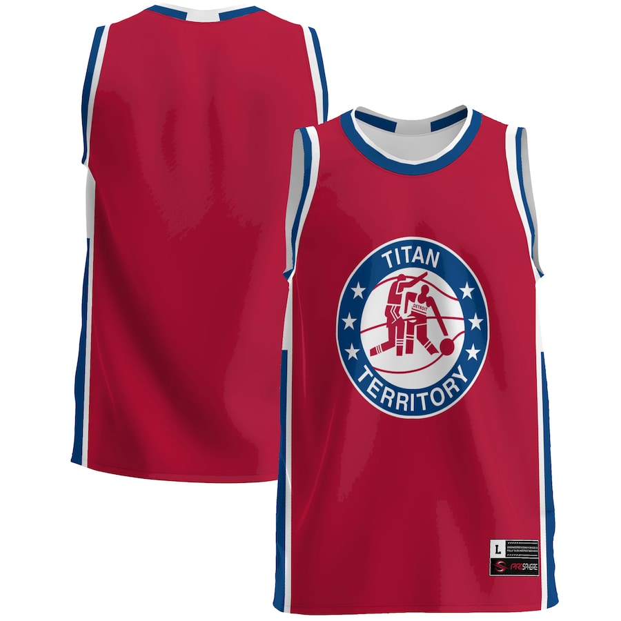 Men's GameDay Greats  Blue Detroit Mercy Titans  Lightweight Basketball Jersey