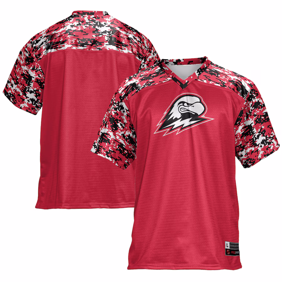 Men's GameDay Greats Red Southern Utah Thunderbirds Football Jersey