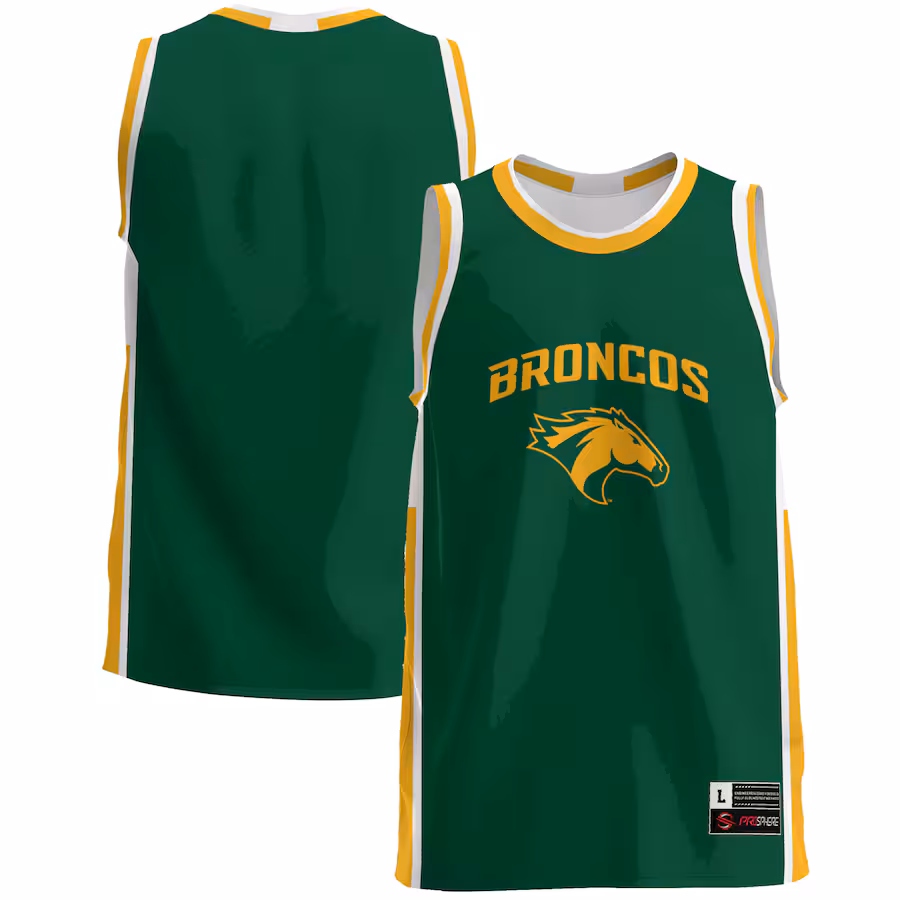 Men's GameDay Greats  Green Cal Poly Pomona Broncos  Lightweight Basketball Jersey