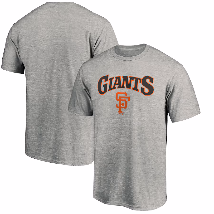 Men's San Francisco Giants Heather Gray Cooperstown Collection Wahconah T-Shirt