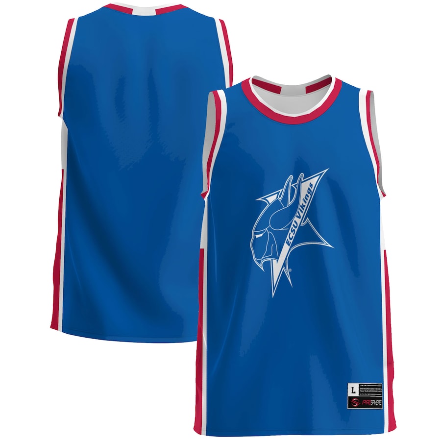 Men's GameDay Greats  Royal Elizabeth City State University Vikings  Lightweight Basketball Jersey