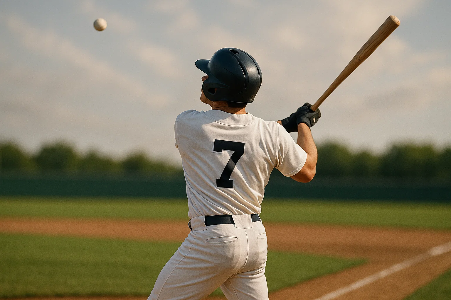 A baseball player after hitting a home run representing the ujersey MLB collection