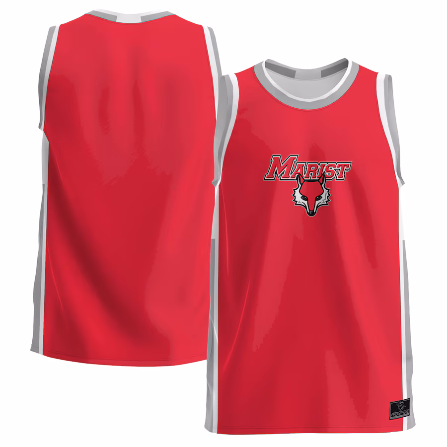 Youth ProSphere  Red Marist Red Foxes  Basketball Jersey