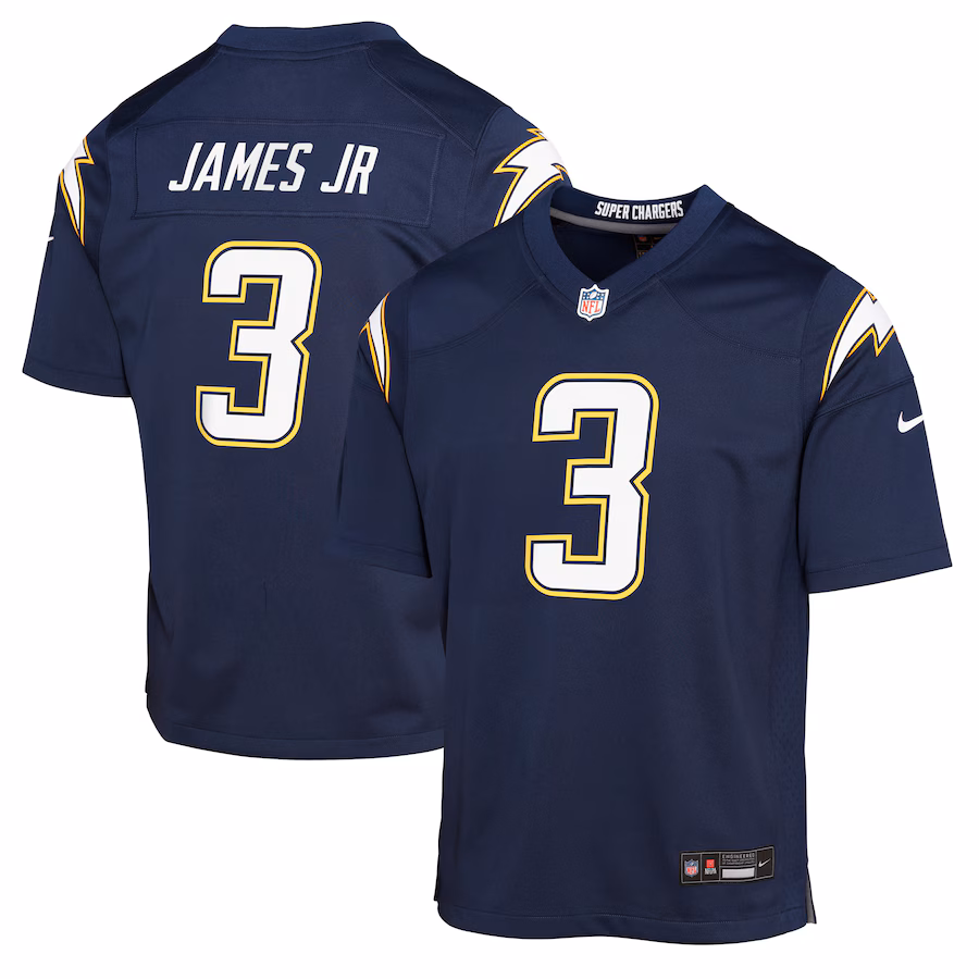 Youth Los Angeles Chargers Derwin James Jr. Nike Navy Alternate Super Chargers Game Player Jersey