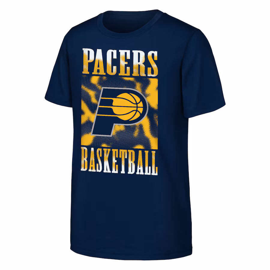 Youth Indiana Pacers  Navy Garage Hero T-Shirt
