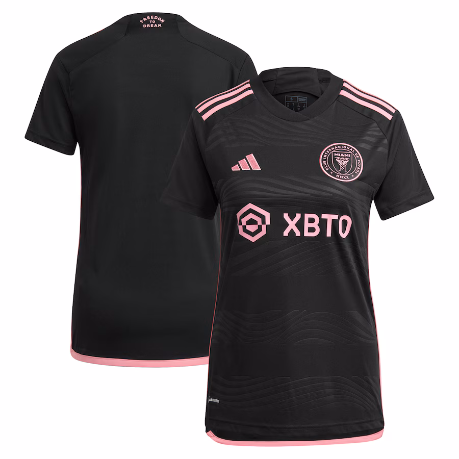 Women's Inter Miami CF adidas Black 2023 La Noche Replica Jersey