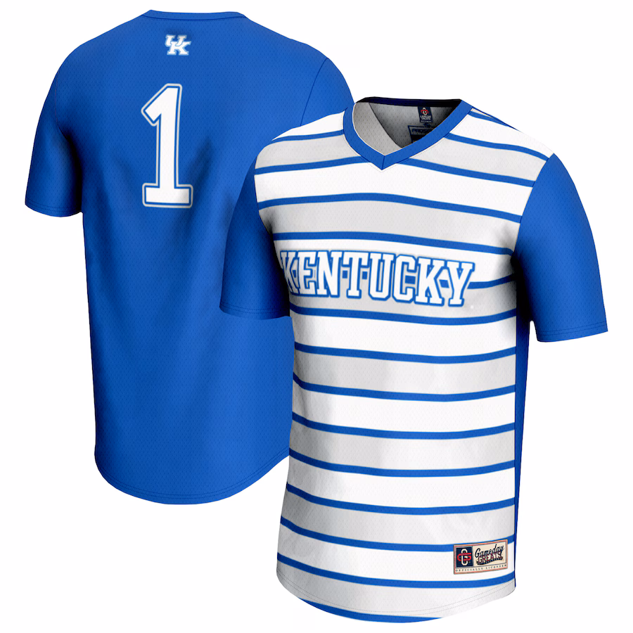 Unisex GameDay Greats #1 Royal Kentucky Wildcats Lightweight Soccer Fashion Jersey