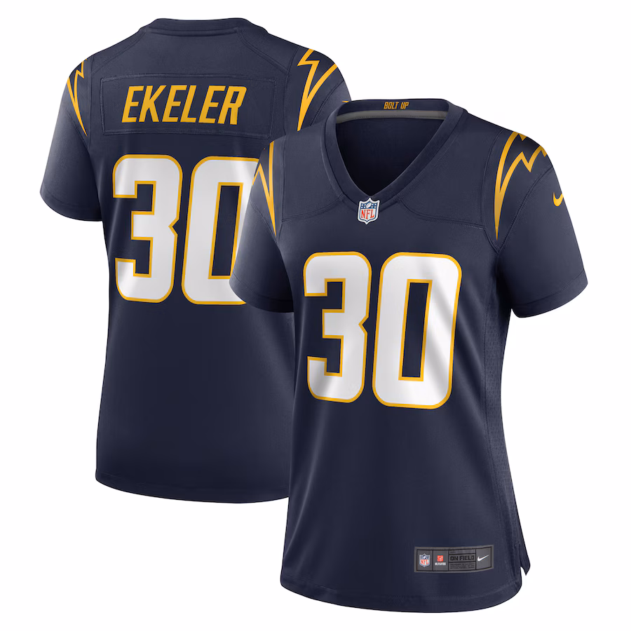 Women's Los Angeles Chargers Austin Ekeler Nike Navy Game Jersey