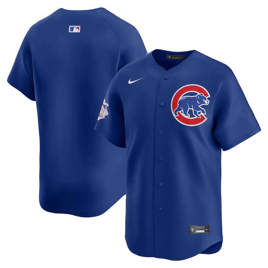 Men's Chicago Cubs  Nike Royal  Alternate Limited Jersey