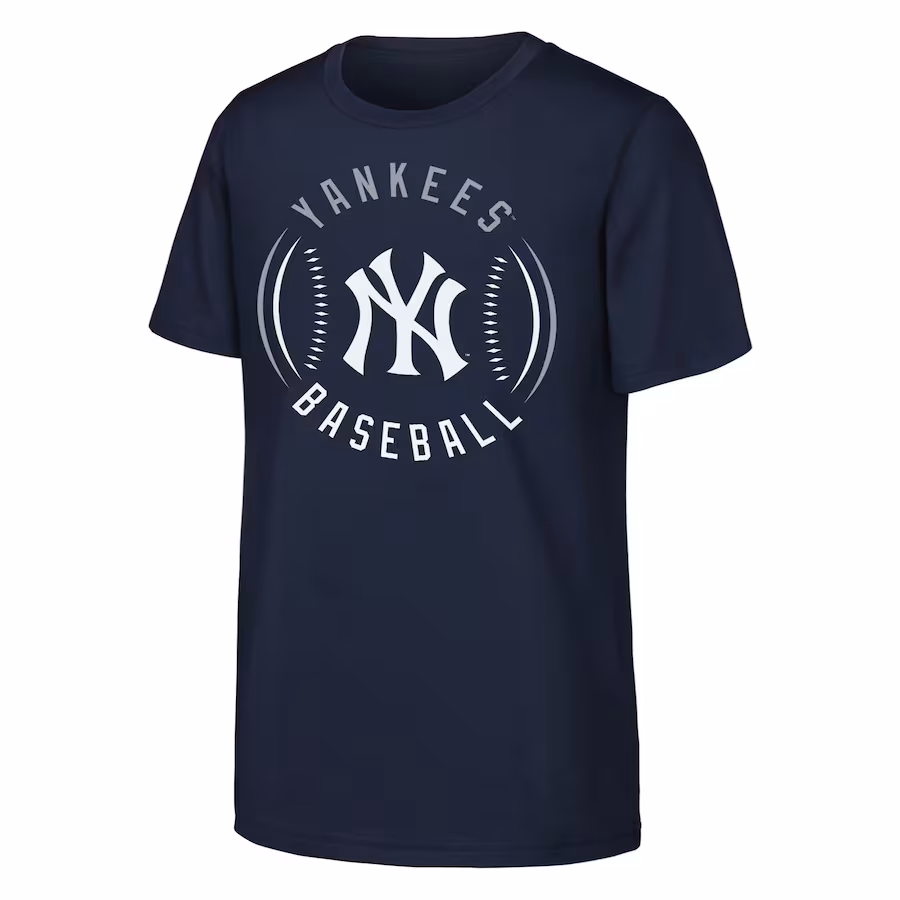 Youth New York Yankees Navy Golden Glove T-Shirt