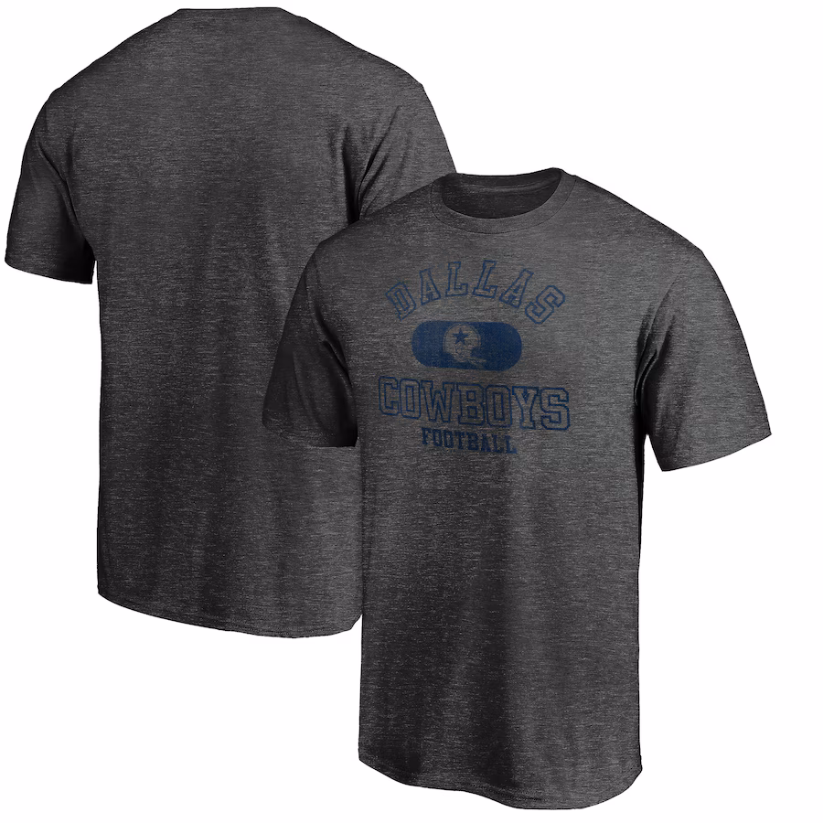 Men's Dallas Cowboys Fanatics Royal Big & Tall Throwback Logo T-Shirt