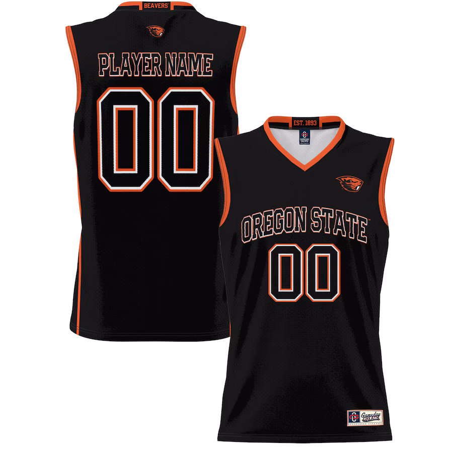 Oregon State Beavers GameDay Greats Youth NIL Pick-A-Player Lightweight Basketball Jersey - Navy