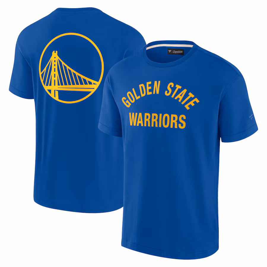 Unisex Golden State Warriors Fanatics Royal Elements Super Soft Short Sleeve T-Shirt