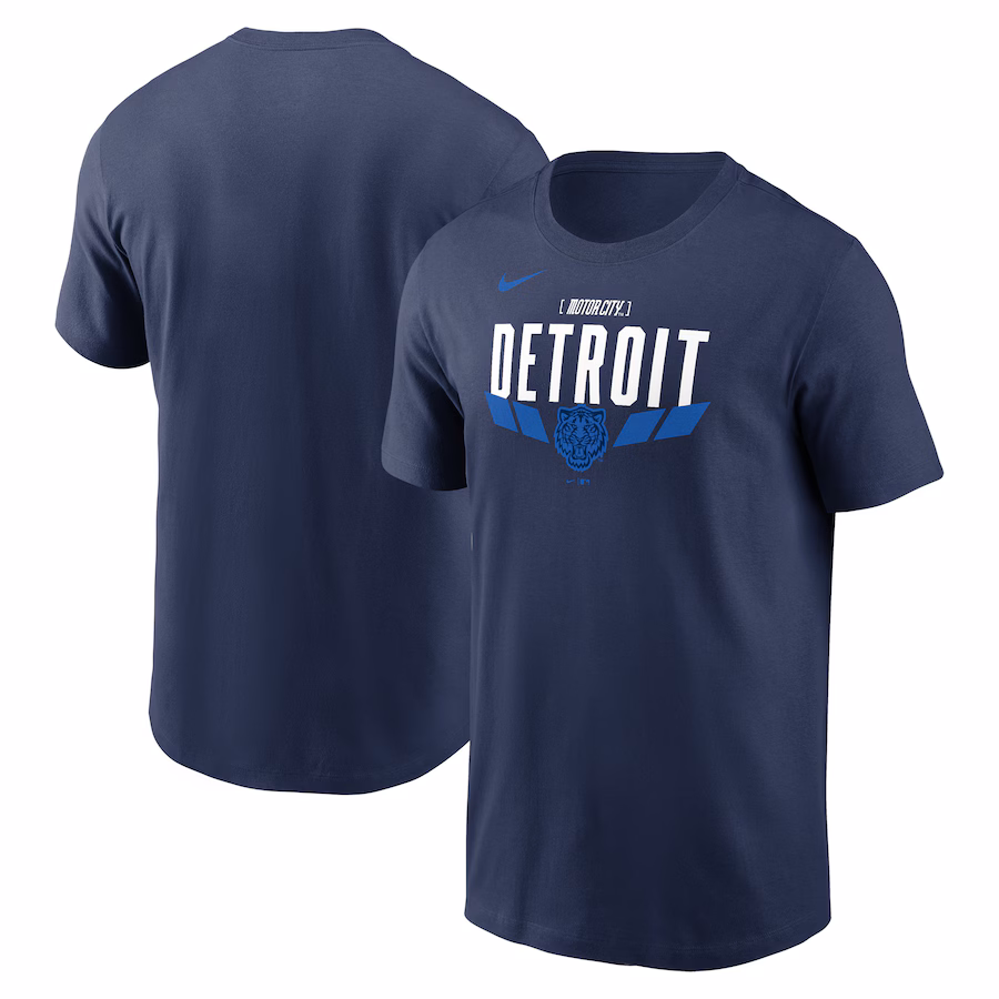Men's Detroit Tigers Nike Navy 2024 City Connect Graphic T-Shirt
